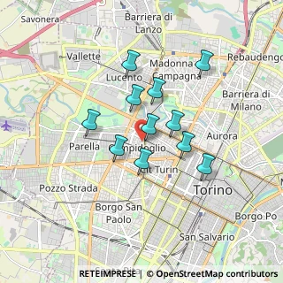 Mappa Via Netro, 10143 Torino TO, Italia (1.37)