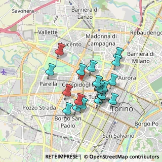 Mappa Via Netro, 10143 Torino TO, Italia (1.486)