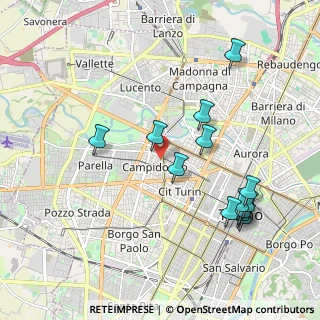 Mappa Via Netro, 10143 Torino TO, Italia (2.10077)