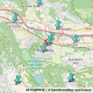 Mappa Via Alliaud, 10051 Avigliana TO, Italia (2.75273)
