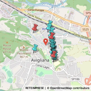 Mappa Via Alliaud, 10051 Avigliana TO, Italia (0.267)