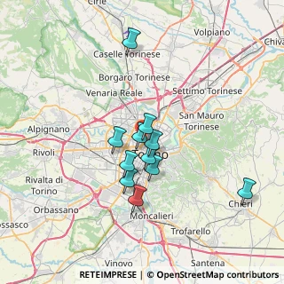 Mappa Corso Principe Oddone, 10144 Torino TO, Italia (5.60273)