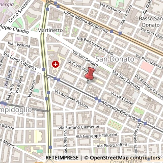 Mappa Via Jacopo Durandi, 4, 10144 Torino, Torino (Piemonte)