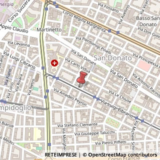 Mappa Via Luigi Cibrario, 56, 10144 Torino, Torino (Piemonte)