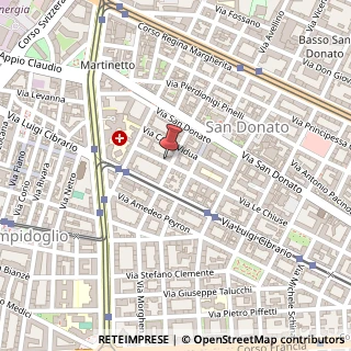 Mappa Via le Chiuse, 90, 10144 Torino, Torino (Piemonte)