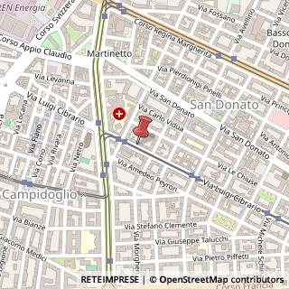Mappa Via Luigi Cibrario, 64, 10143 Torino, Torino (Piemonte)