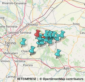 Mappa Località Sant Emiliano, 14022 Albugnano AT, Italia (8.04813)