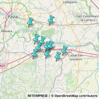 Mappa A21, 27049 Stradella PV, Italia (4.93909)