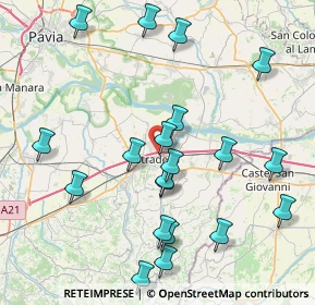 Mappa E70, 27049 Stradella PV, Italia (8.8885)