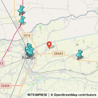 Mappa Via S. Michele del Carso, 45100 Rovigo RO, Italia (5.08083)