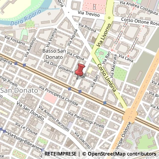 Mappa Via Livorno, 5, 10144 Torino, Torino (Piemonte)
