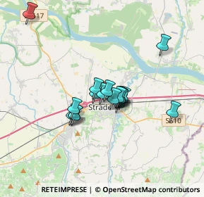 Mappa Via Ticino, 27049 Stradella PV, Italia (3.051)