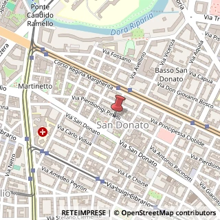 Mappa Via Gabriele Bogetto, 4/G, 10144 Torino, Torino (Piemonte)