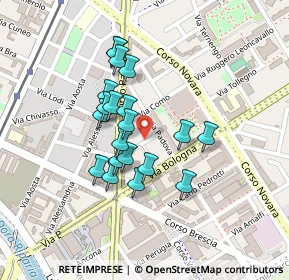 Mappa Via Monza, 10152 Torino TO, Italia (0.1775)