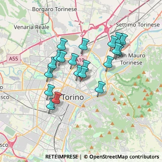 Mappa Via Monza, 10152 Torino TO, Italia (3.197)