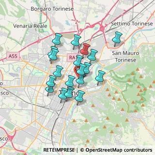 Mappa Via Bergamo, 10152 Torino TO, Italia (2.63368)