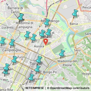 Mappa Via Monza, 10152 Torino TO, Italia (2.82412)