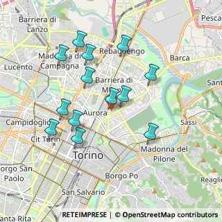 Mappa Via Bergamo, 10152 Torino TO, Italia (1.80538)