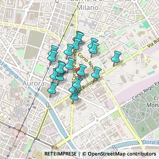 Mappa Via Monza, 10152 Torino TO, Italia (0.3305)