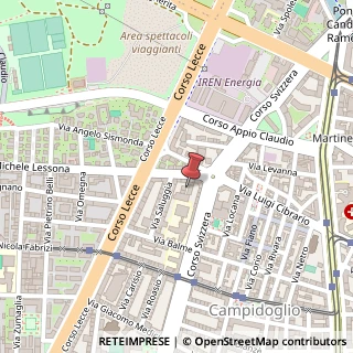 Mappa Via Michele Lessona, 3, 10143 Torino, Torino (Piemonte)