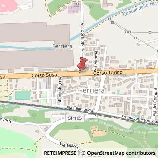 Mappa Corso Torino, 40, 10090 Avigliana, Torino (Piemonte)
