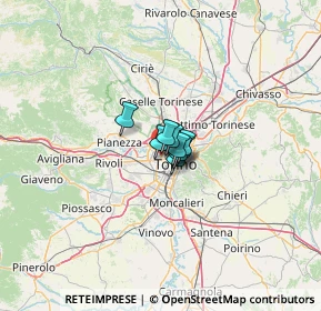 Mappa Via Michele Lessona, 10145 Torino TO, Italia (11.0375)
