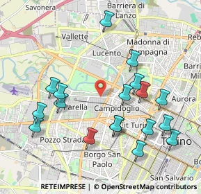 Mappa Via Michele Lessona, 10145 Torino TO, Italia (2.13056)
