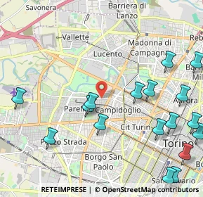 Mappa Via Michele Lessona, 10145 Torino TO, Italia (2.98789)
