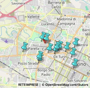 Mappa Via Michele Lessona, 10145 Torino TO, Italia (1.57769)