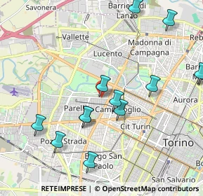 Mappa Via Michele Lessona, 10145 Torino TO, Italia (2.27077)