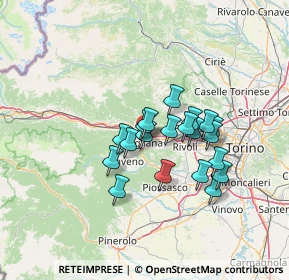 Mappa Via Balbiano Don Luigi, 10051 Avigliana TO, Italia (10.2835)