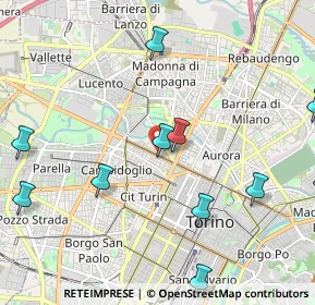 Mappa Via San Giovanni Bosco, 10144 Torino TO, Italia (2.59455)