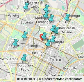 Mappa Via San Giovanni Bosco, 10144 Torino TO, Italia (1.80077)