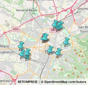 Mappa Via San Giovanni Bosco, 10144 Torino TO, Italia (3.16)