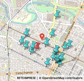 Mappa Via San Giovanni Bosco, 10144 Torino TO, Italia (0.4955)