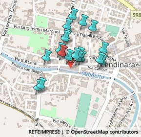 Mappa Piazza S. Marco, 45026 Lendinara RO, Italia (0.1665)