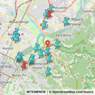 Mappa Via Ferdinando Bocca, 10132 Torino TO, Italia (2.3175)