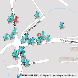 Mappa Via Benedetto Croce, 10051 Avigliana TO, Italia (0.07423)