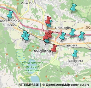 Mappa Via Primo Maggio, 10051 Avigliana TO, Italia (1.76143)