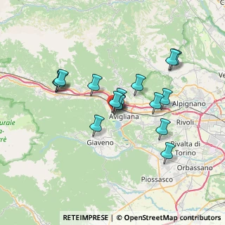 Mappa Viale Enrico Fermi, 10051 Avigliana TO, Italia (6.075)