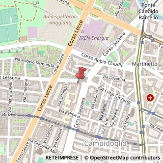 Mappa Via Michele Lessona, 70, 10145 Torino, Torino (Piemonte)