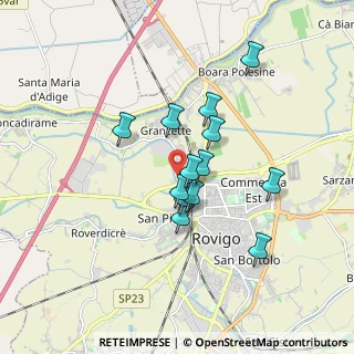 Mappa Via Vincenzo Chiarugi, 45100 Rovigo RO, Italia (1.38769)