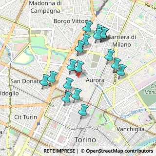 Mappa Via Pesaro, 10152 Torino TO, Italia (0.8685)