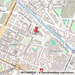 Mappa Via cigna francesco 77, 10152 Torino, Torino (Piemonte)