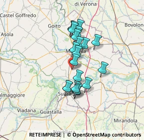 Mappa Via G. Deledda, 46034 Borgo Virgilio MN, Italia (10.5135)
