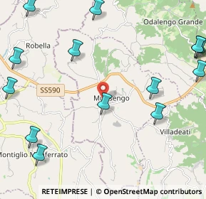 Mappa Via Chivasso, 15020 Murisengo AL, Italia (3.06357)
