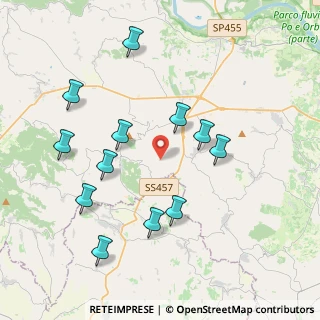 Mappa Via Case Sparse, 15020 Ponzano Monferrato AL, Italia (4.09917)