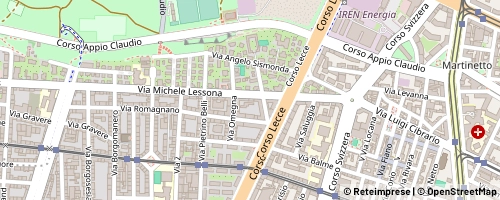 Mappa Turin