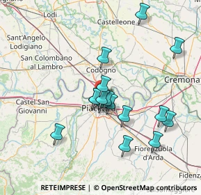 Mappa 26865 San Rocco Al Porto LO, Italia (12.97188)