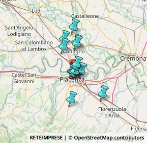 Mappa 26865 San Rocco Al Porto LO, Italia (7.68786)